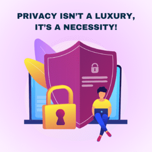 Privacy rights awareness poster