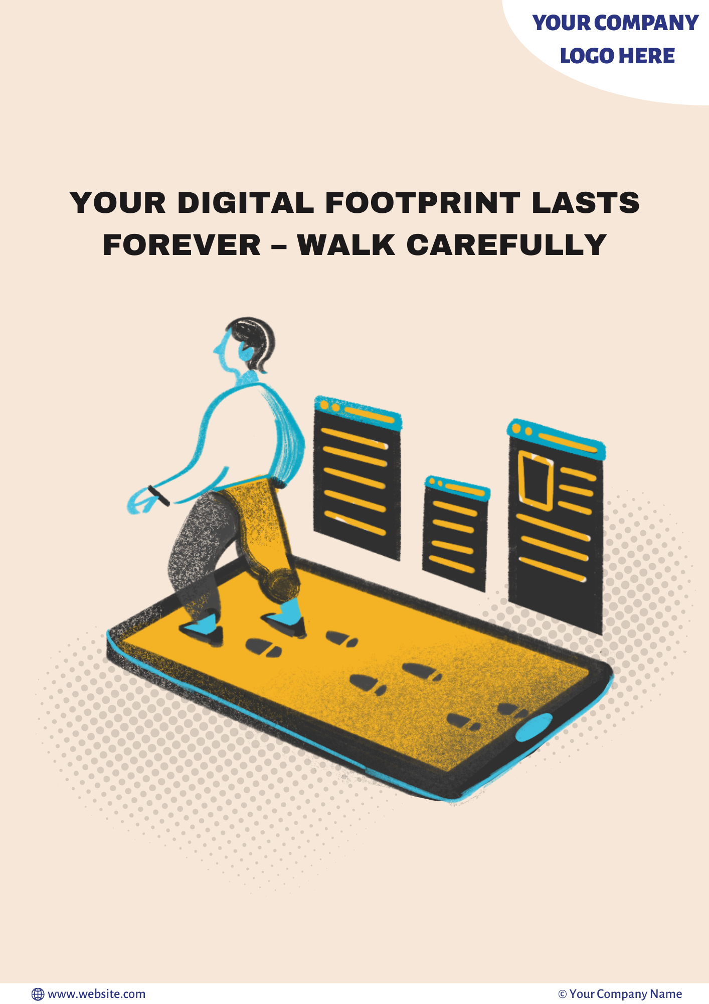 Digital awareness poster